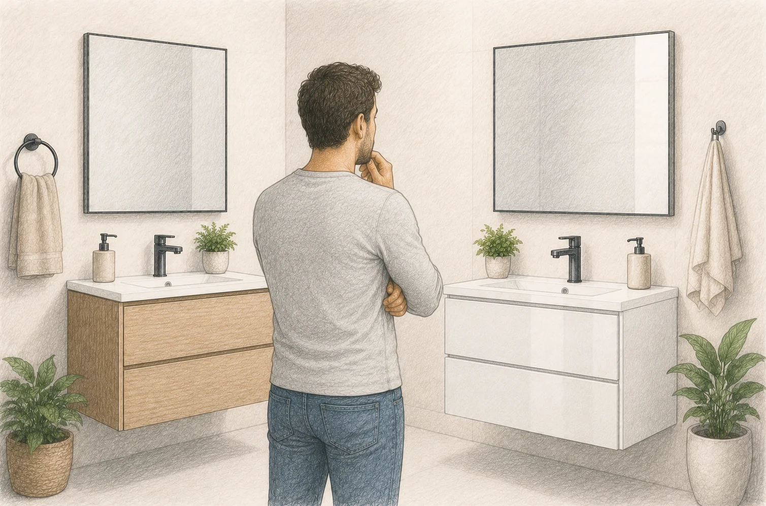 MDF ve Lake Banyo Dolabı Farkları Nelerdir?