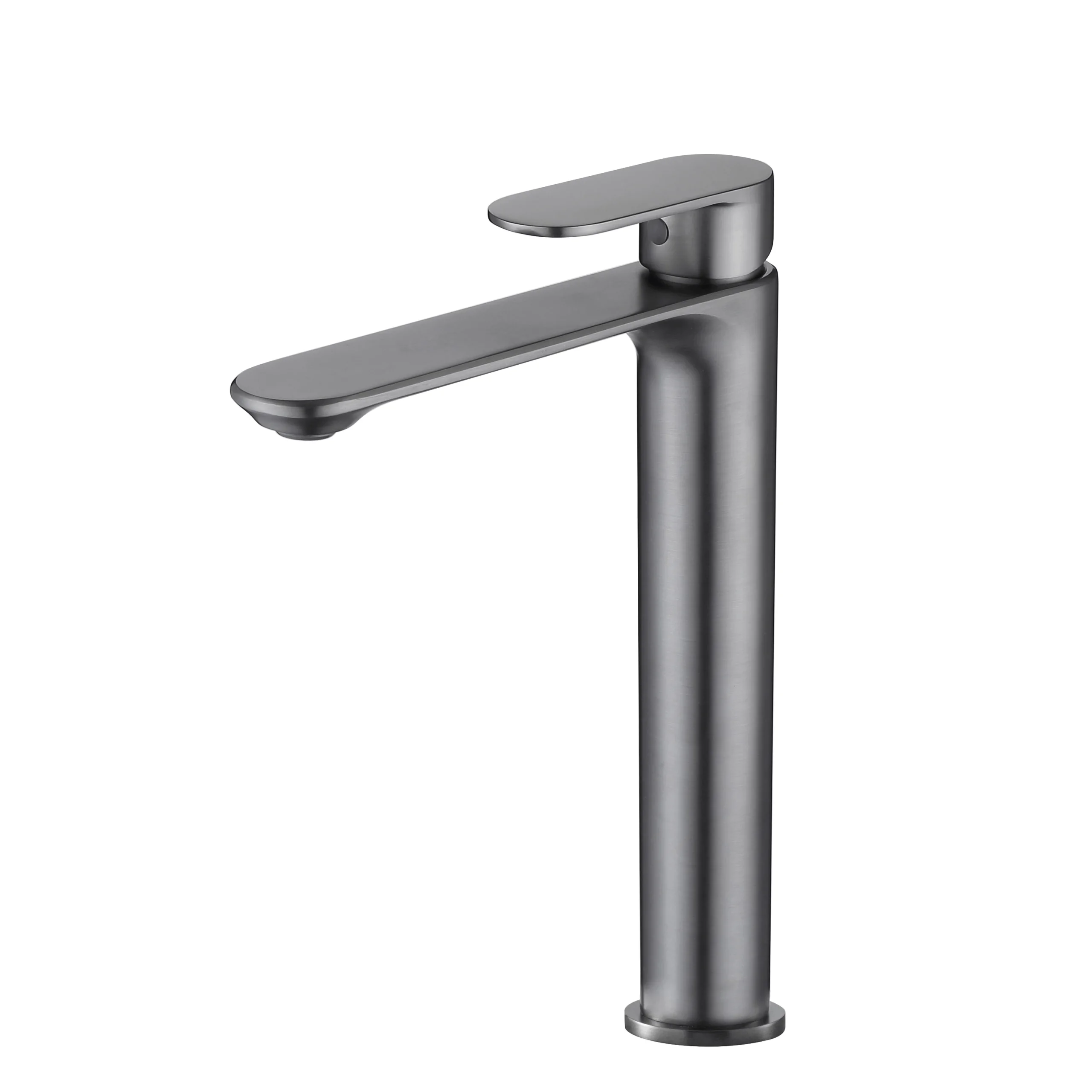 Orka Sharp Yüksek Lavabo Armatürü Fırça Gri