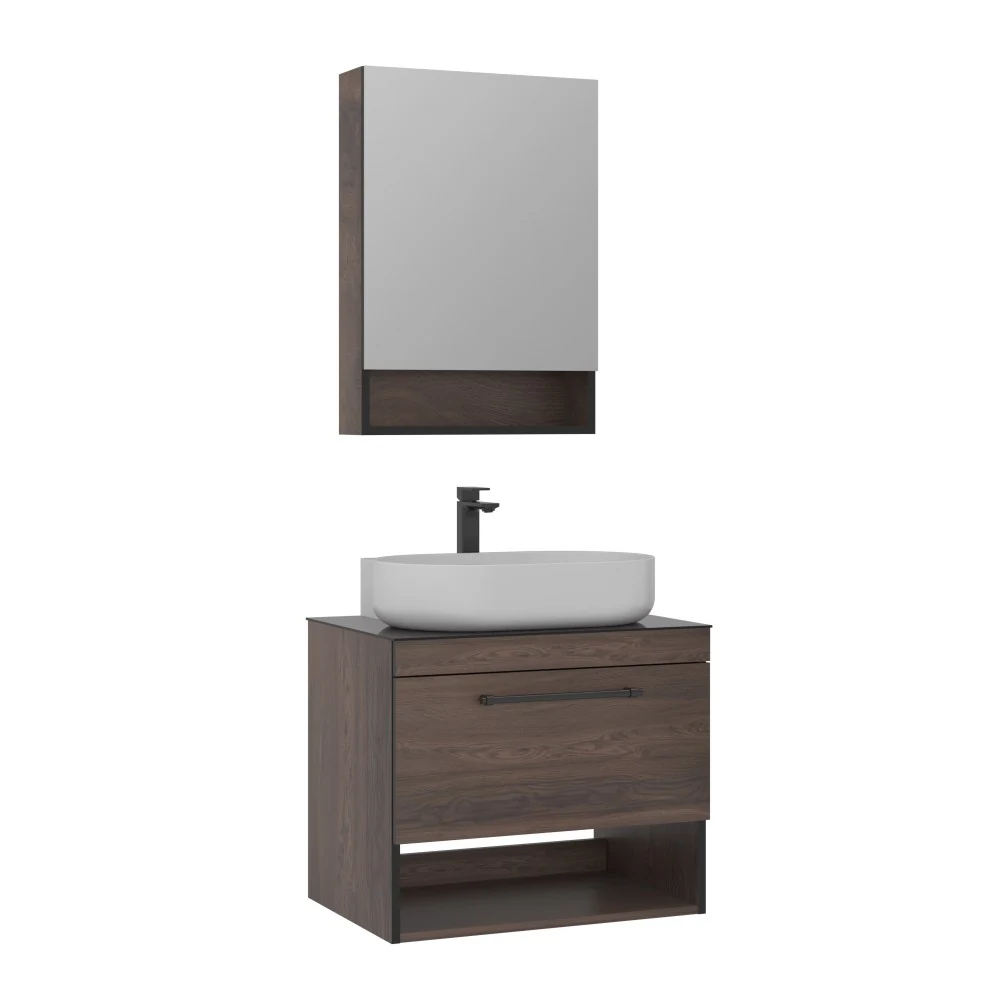 Orka Knidos 70 CM Banyo Dolabı Takımı Navaro