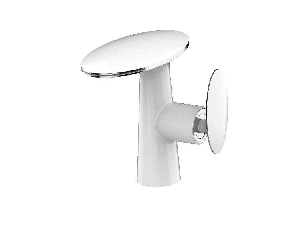 Orka Nest Lavabo Armatürü Beyaz-Krom