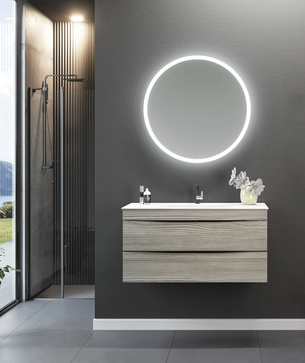 Orka Vento 60 CM Banyo Dolabı Takımı Dublin