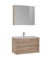 Orka Side 85 CM Çekmeceli Banyo Dolabı Takım