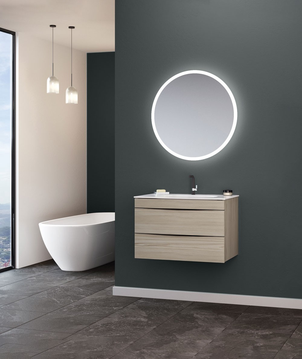 Orka Vento 60 CM Banyo Dolabı Takımı Glassgow