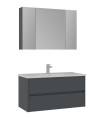 Orka Side 100 CM Çekmeceli Banyo Dolabı Takımı