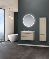 Orka Vento 80 CM Banyo Dolabı Takımı + Boy Dolabı Dahil